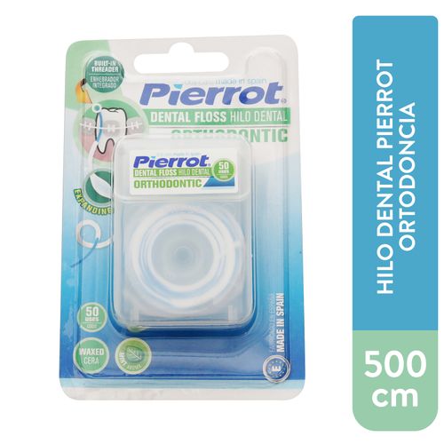 Hilo Dental Pierrot Ortodoncia 500cm