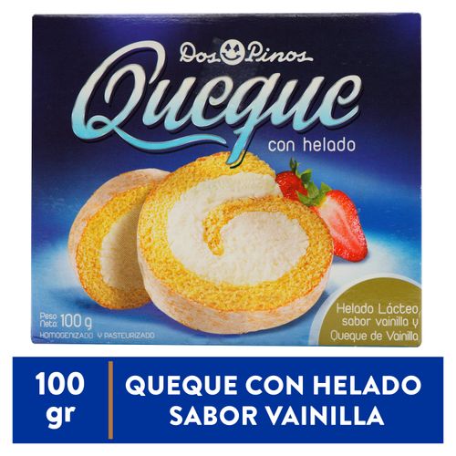 Queque Helado Dos Pinos, Vainilla -100g