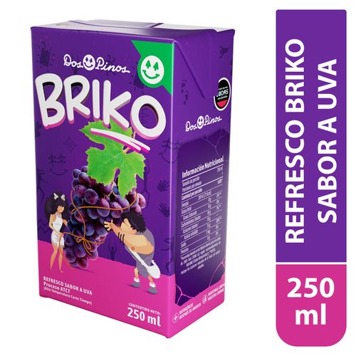 Refresco Briko Dos Pinos, Uva -250ml