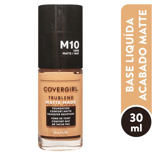 Base Covergirl Trublend Matte M10 30Ml