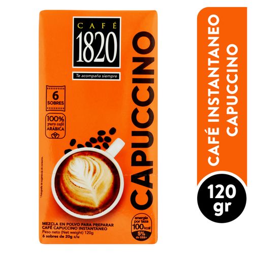 Café 1820 Instantáneo Capuccino - 20 g