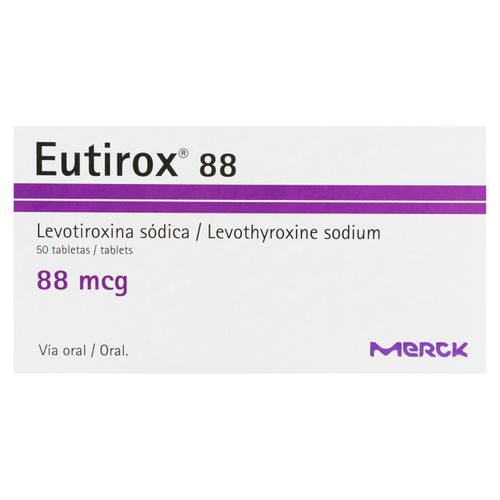 Eutirox 88 Mcg X 50 Tabs