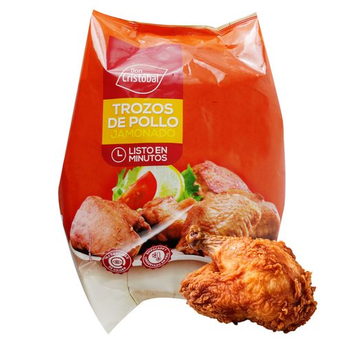 Pollo Don Cristobal, Trozos Jamonados Congelados - 650g