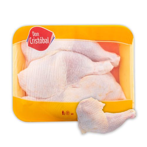 Muslo De Pollo Nacional Don Cristobal, Empacado, Precio indicado por Kilo