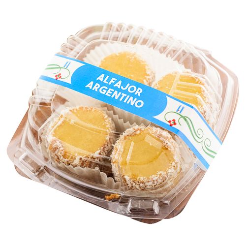 Alfajor La Martina argentino dulce de leche y coco 8 Uds - 320 g