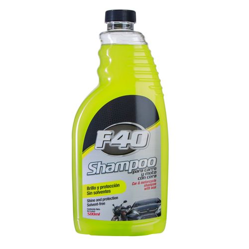 Shampoo F40 Con Cera -500 ml