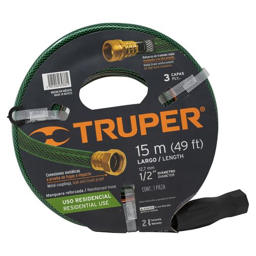 Truper Manguer Reforzada 3 Capas 15M