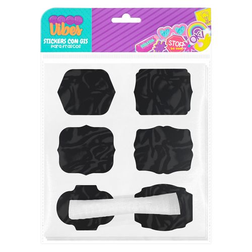 Stickers Musul, para frascos con Gis