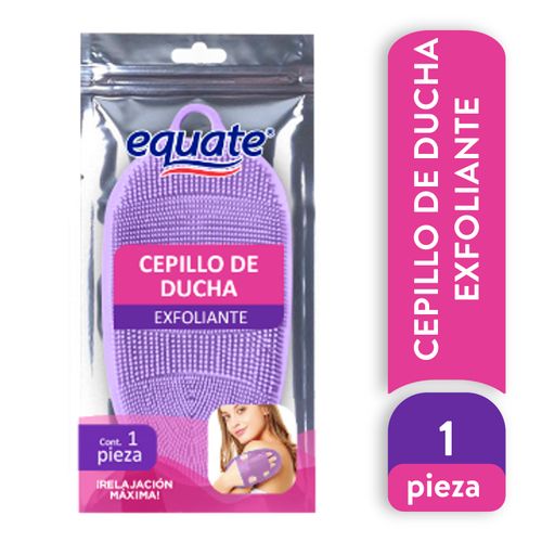Cepillo De Ducha Equate Exfoliante Surtido Color - 1 Pza