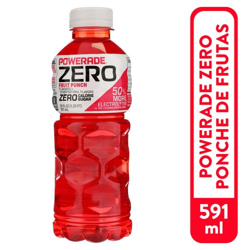 Bebida Hidratante Powerade Zero frutas -600 ml