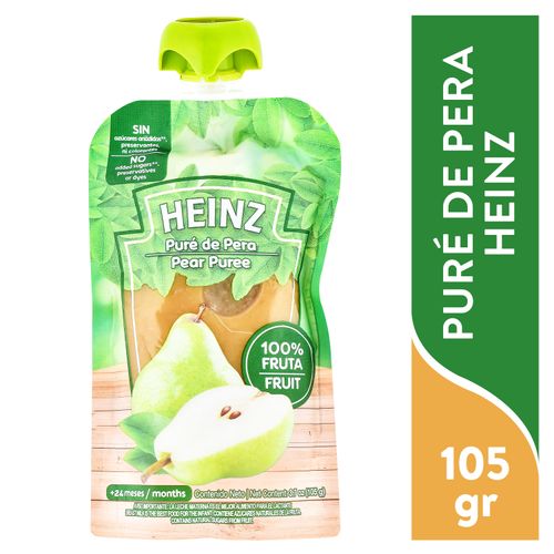 Puré Heinz de pera - 105 g