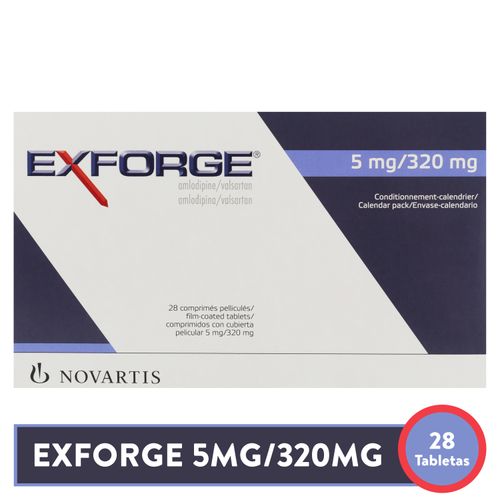 Exforge 320 Mg5 Mg X 28 Comp