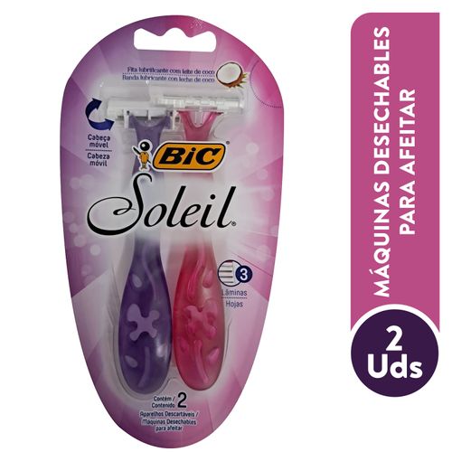 Rasuradora Bic Soleil Desechable - 2Uds