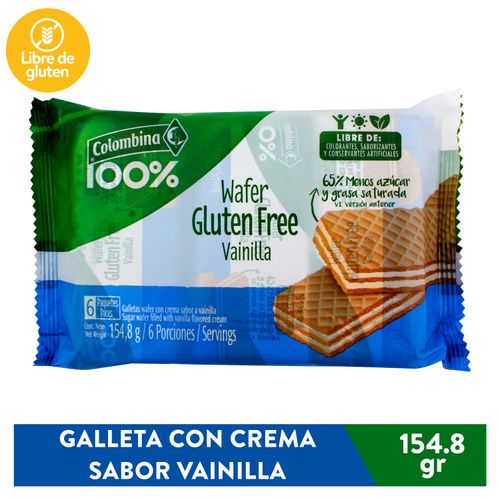 Galleta Colombina Vainilla Gf - 154.8gr