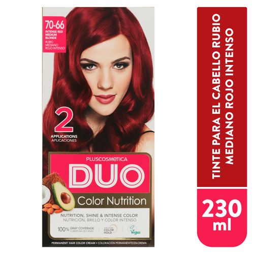 Tinte Duo Color Kit 70.66 Rubi Rojo Intenso - 285 ml