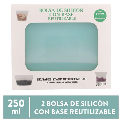 Bolsas Keep It Handy de silicón set - 250 ml