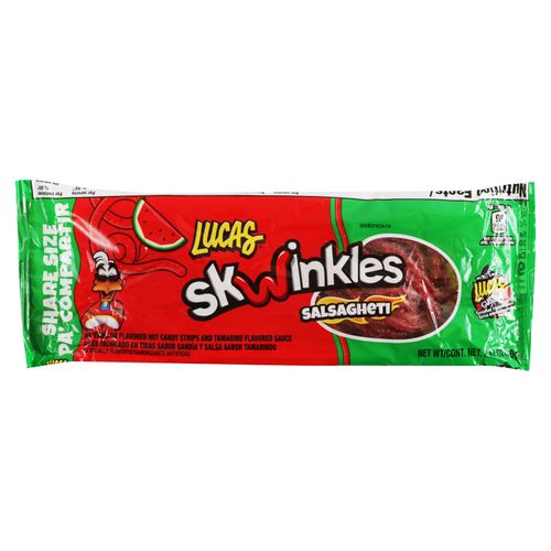 Dulce enchilado Lucas Skwinkles salsagheti sandía - 70 g