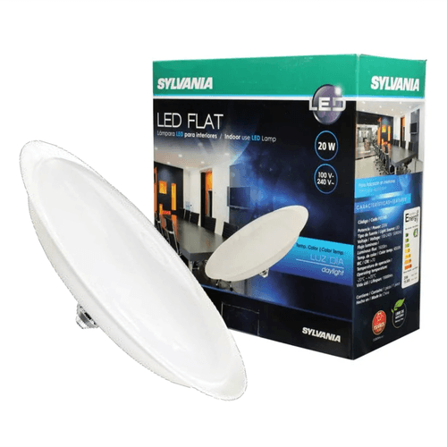 Bombillo Led Sylvania, 20W Circular rosca E27 -Und