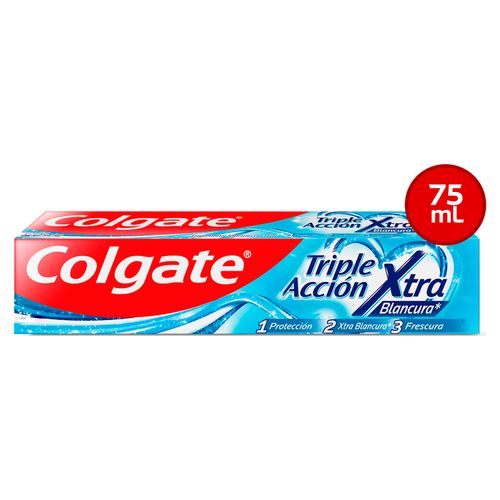 Pasta Dental Colgate Triple Acción Xtra Blancura -75 ml