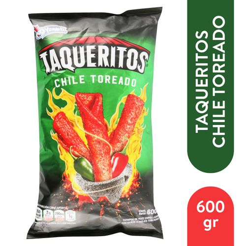 Snack Yummies taqueritos chile toreado - 600 g