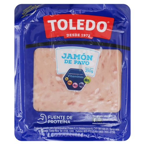 Jamón de pavo Toledo - 250 g