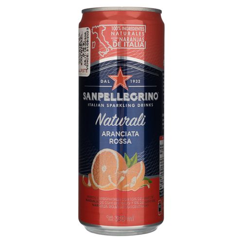 Agua Carbonatada San Pellegr Toronja Rosada - 330 ml