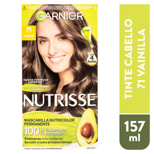 Tinte capilar Garnier nutrisse infusión color rubio - 50 ml