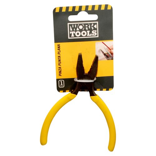 Pinza Work Tools, Punta Cuadrada