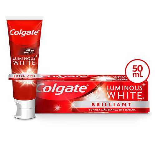 Pasta Dental Colgate Luminous White Brilliant -50 ml