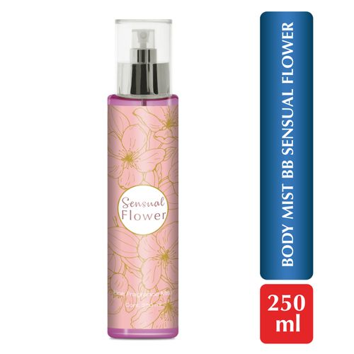 Loción H5, Body Mist Sensual Flores -250ml