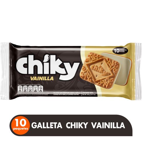 Galletas Chiky Pozuelo Vainilla