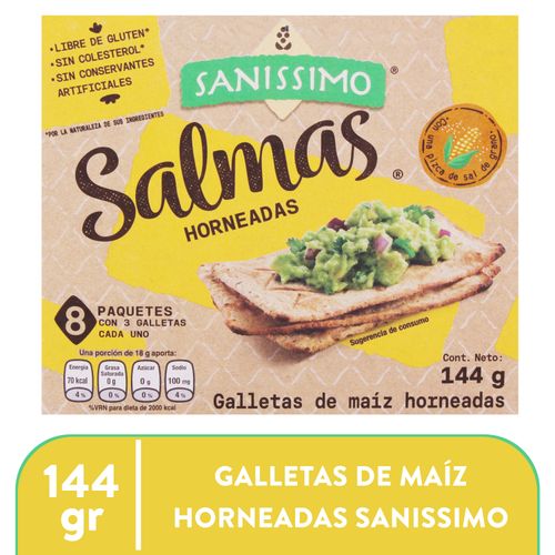 Tostaditas Sanissimo Maíz - 144gr