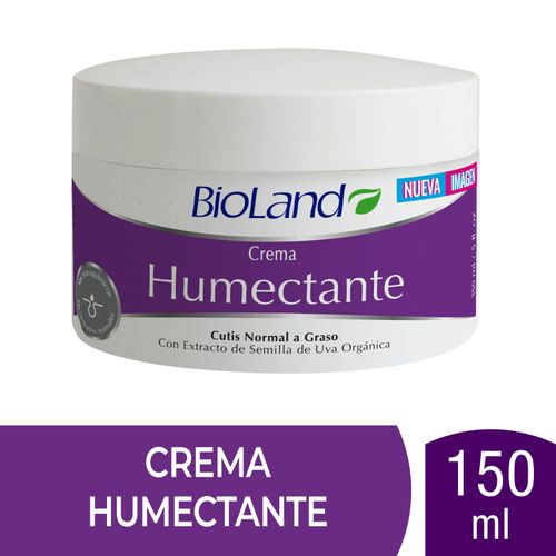 Crema Bioland Humectante Semilla de Uva - 150ml