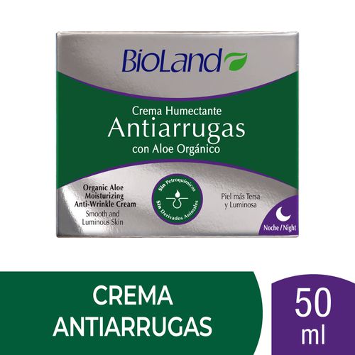 Crema Bioland Antiarrugas para la Noche - 50ml