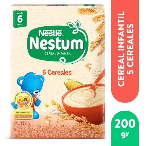 NESTUM® 5 Cereales Cereal Infantil Caja 200g