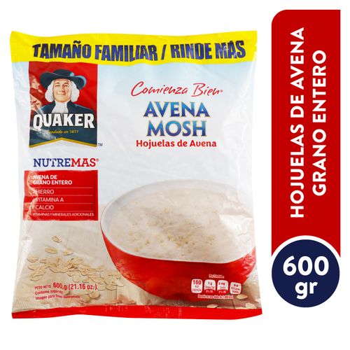 Avena Quaker mosh nutremas - 600 g