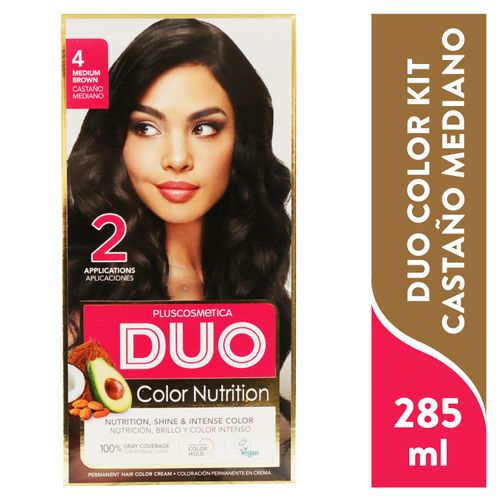 Tinte Duo Color Kit 01 Negro Azul - 285 ml