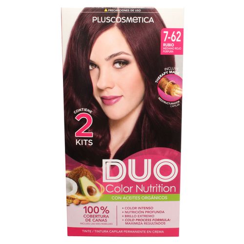 Duo Color Kit 7.62 Rubio Rojo Purp 285ml