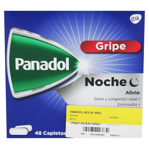 Noche Panadol Tableta 48Ea