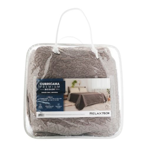 Relaxtech Cubrecama Zeus Individual Liso