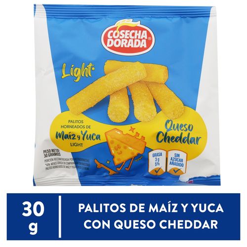 Palitos Cosecha Dorada De MaÍz y Yuca - 30 g