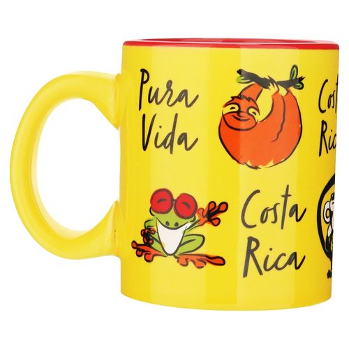 Taza Espresso 4oz Amarilla Animalitos
