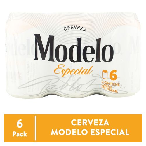 Cerveza Modelo especial en lata 6 Pack - 2130 ml