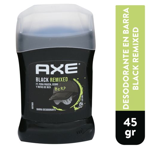 Desodorante en barra Axe black remixed- 45 g