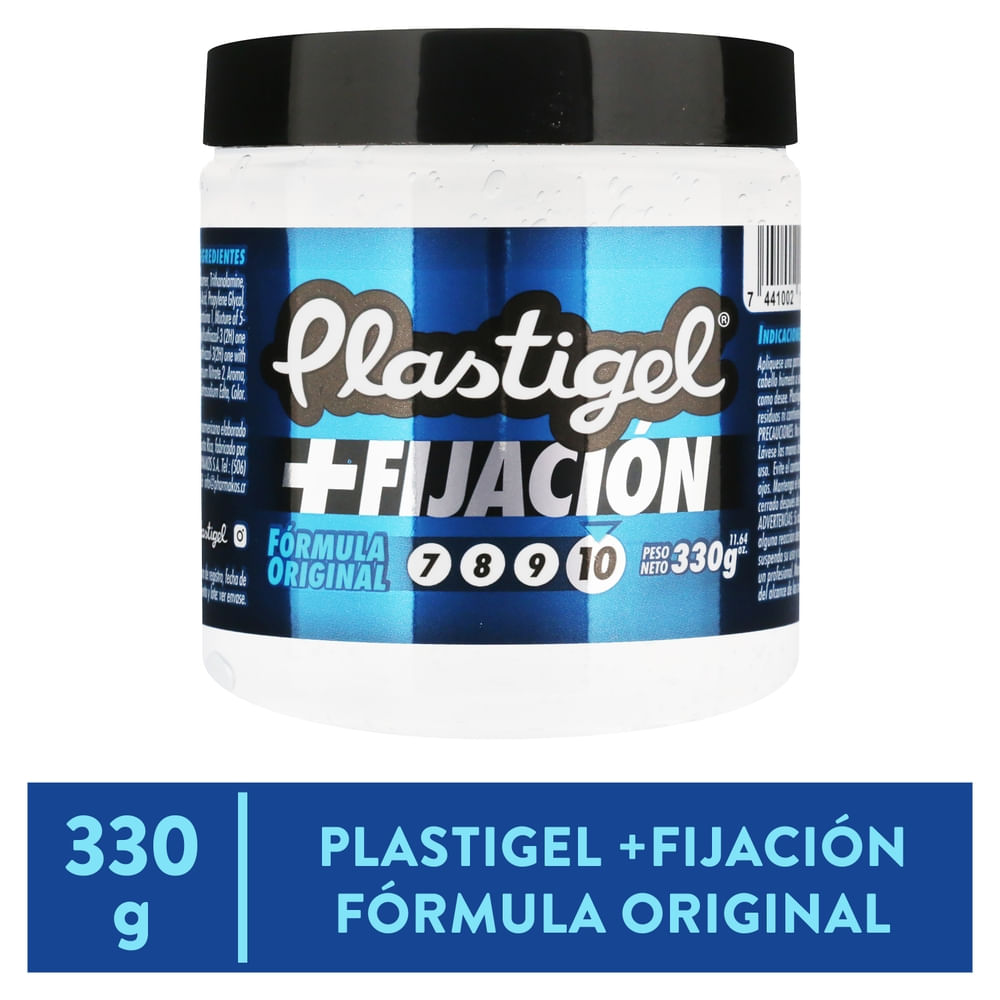 Plastigel Fijador En Gel Para Cabello Formula Original 330 g