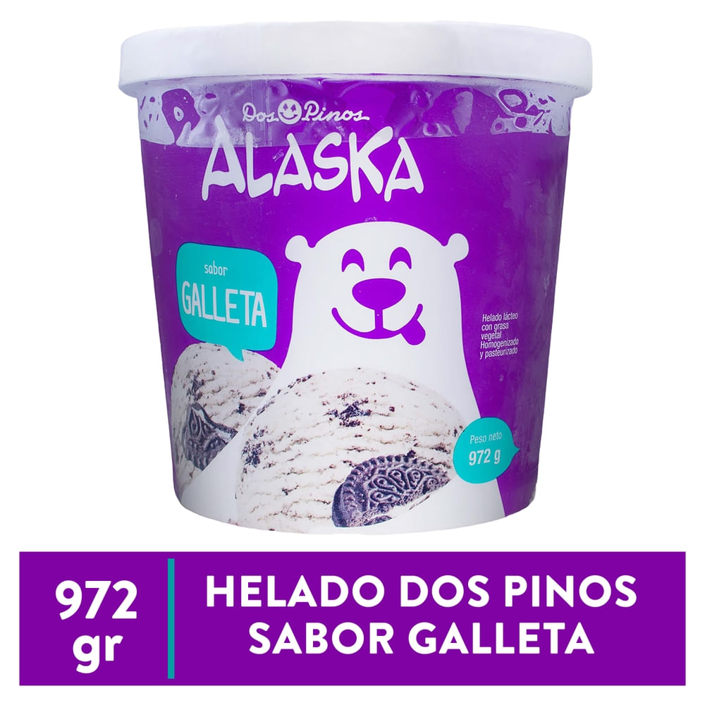 Dos Pinos Helado Alaska Galleta 972 g