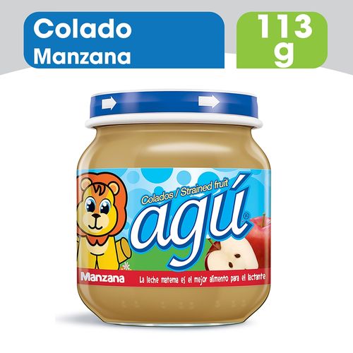 Colado Agú Baby Sabor Manzana - 113gr