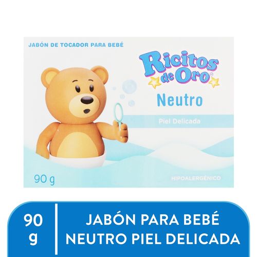 Jabón infantil ricitos de oro neutro hipoalergénico - 90 g