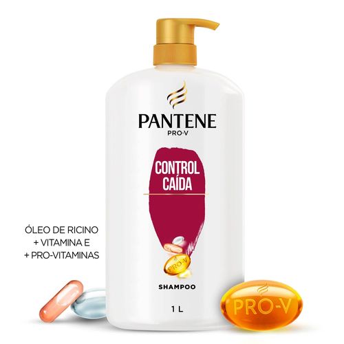 Shampoo Pantene Pro-V Control Caída - 1 L