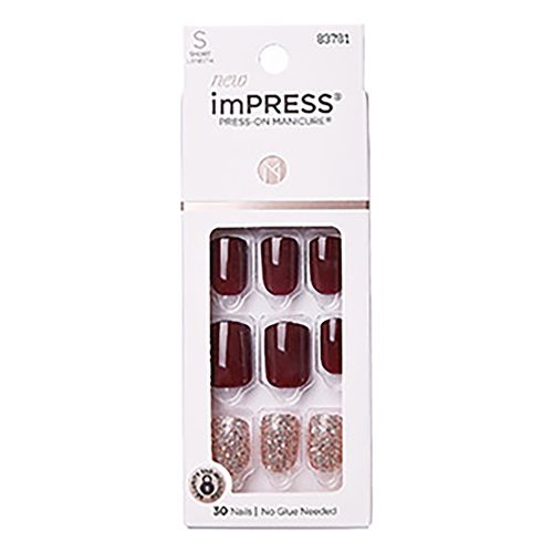 Uñas Kiss Postizas Impress Color No Other